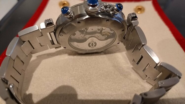 カルティエ パシャ W31030H3（高級時計）の商品画像 - 査定依頼日：2026年2月15日 - 最高査定価格：425,000円