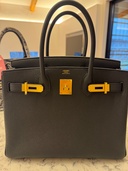 バーキン30ブラック、トゴ（ブランドバッグ）の商品画像 - 最高査定価格：4,150,000円