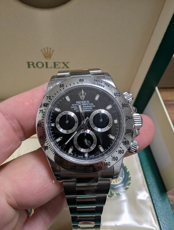 ロレックス デイトナ 11652（高級時計）の商品画像 - 査定依頼日：2025年10月29日 - 最高査定価格：3,500,000円