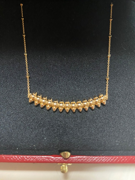 クラッシュドゥカルティエネックレスSMピンクゴールド（金・貴金属）の商品画像 - 査定依頼日：2026年4月27日 - 最高査定価格：450,000円