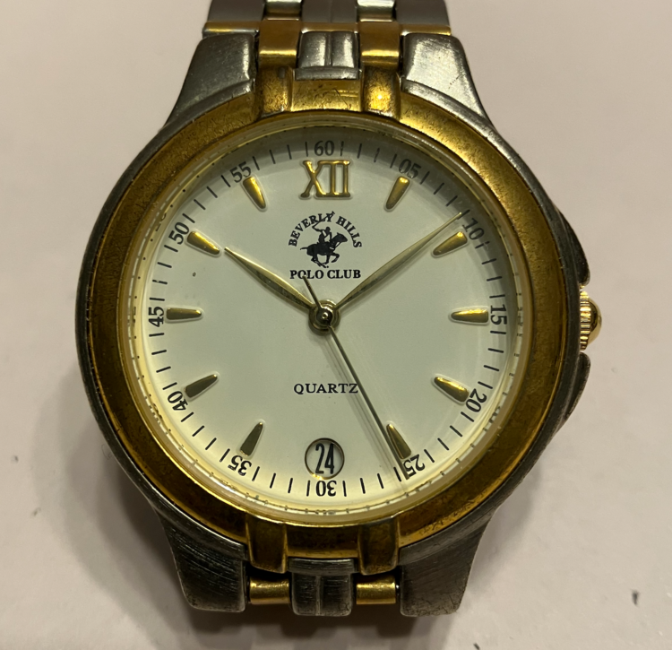BEVERLY HILLS POLO CLUB QUARTZ （高級時計）の商品画像 - 査定依頼日：2025年2月7日 - 最高査定価格：5,000円