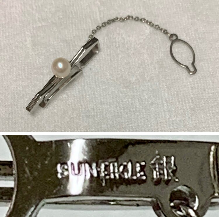 「ゴールドカフス1対＆シルバーネクタイピン4個セット」セット（金・貴金属）の商品画像 - 査定依頼日：2025年5月29日 - 最高査定価格：110,000円