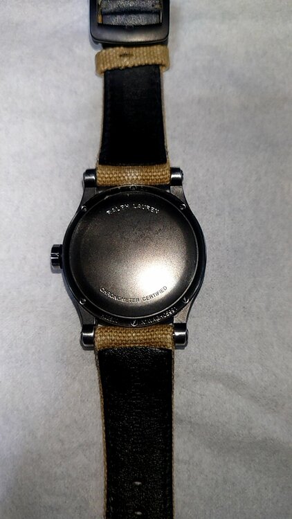 その他 その他 ラルフローレンRL67 サファリ クロノメーターモデル（高級時計）の商品画像 - 査定依頼日：2026年4月7日 - 最高査定価格：110,000円