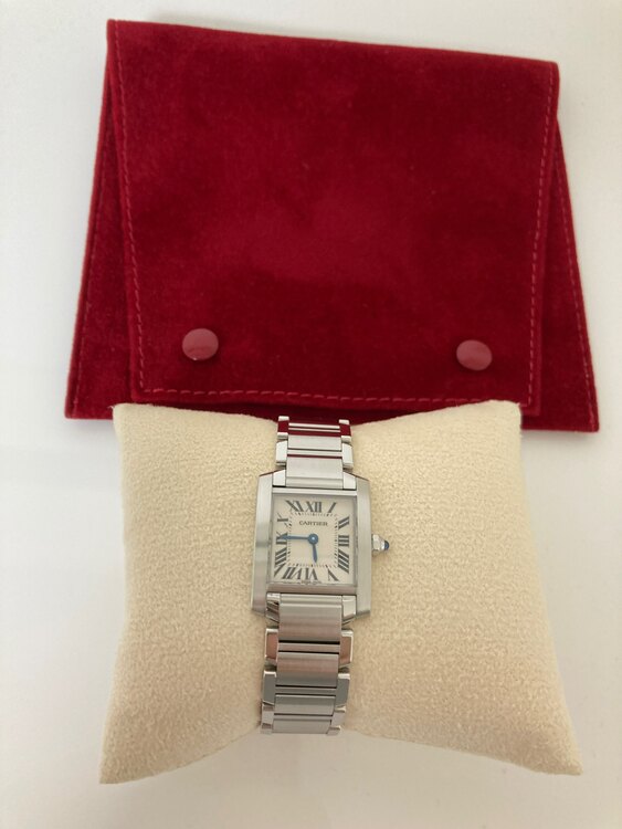 カルティエタンクフランセーズSS（高級時計）の商品画像 - 査定依頼日：2025年5月26日 - 最高査定価格：310,000円