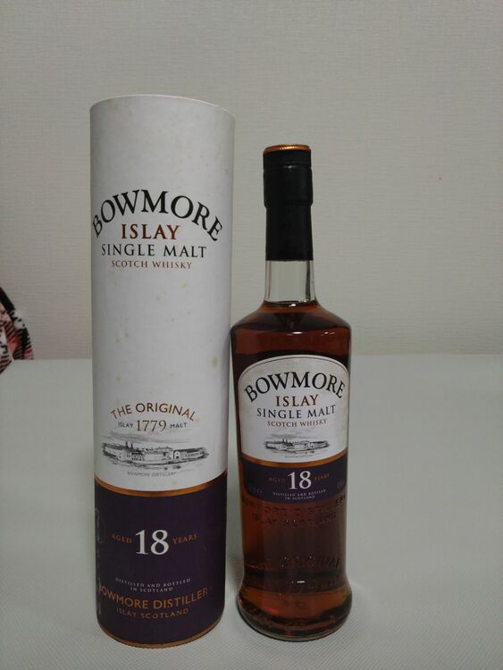 ボウモア18年（お酒）の商品画像 - 査定依頼日：2025年11月17日 - 最高査定価格：8,000円