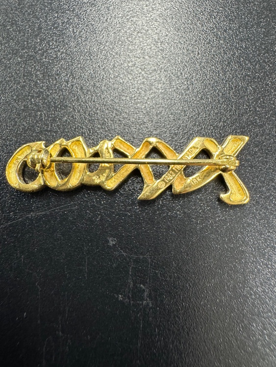 ティファニーXO XOブローチ（金・貴金属）の商品画像 - 査定依頼日：2026年10月10日 - 最高査定価格：87,000円