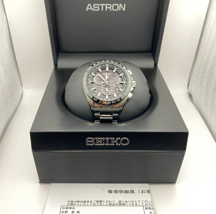 セイコーアストロン（高級時計）の商品画像 - 査定依頼日：2025年2月8日 - 最高査定価格：36,400円