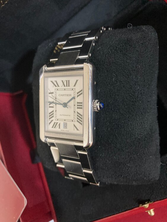 タンクソロXL（高級時計）の商品画像 - 査定依頼日：2025年3月19日 - 最高査定価格：430,000円