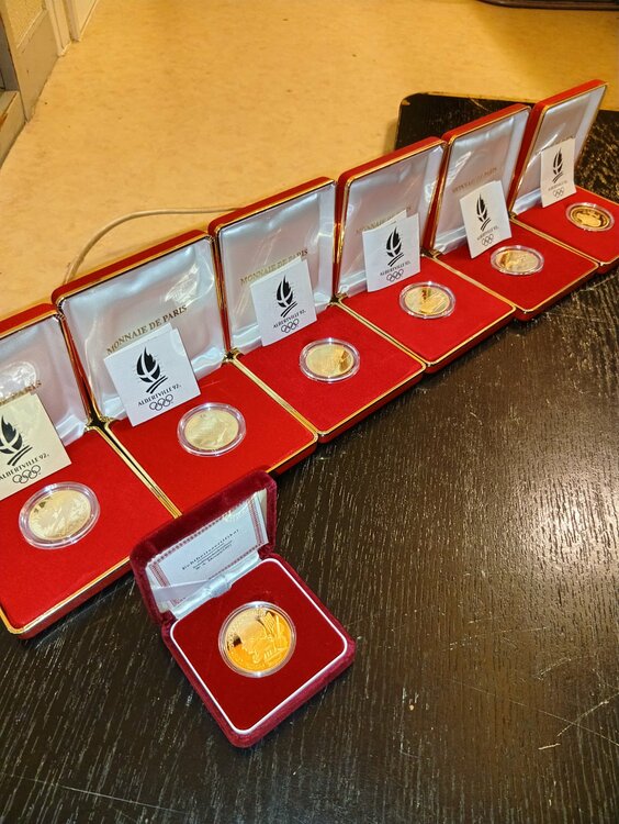 オリンピック金貨（金・貴金属）の商品画像 - 査定依頼日：2026年3月27日 - 最高査定価格：3,312,000円