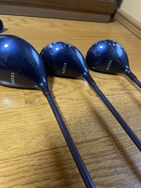 ゴルフクラブ三本（ゴルフ用品）の商品画像 - 査定依頼日：2021年12月8日