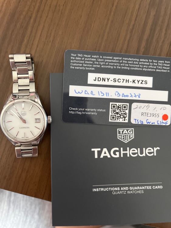 タグホイヤー その他 RTE395（高級時計）の商品画像 - 査定依頼日：2025年8月12日 - 最高査定価格：120,000円