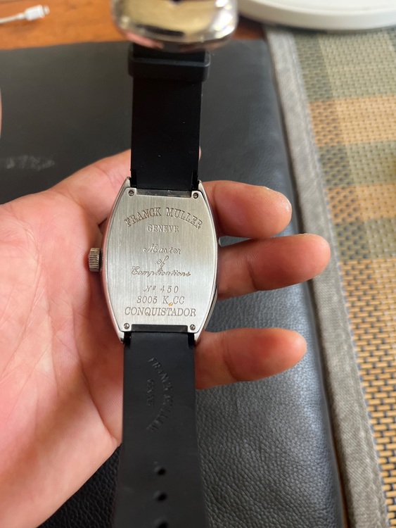 フランクミュラー コンキスタドール 8005KCc（高級時計）の商品画像 - 査定依頼日：2025年9月14日 - 最高査定価格：330,000円