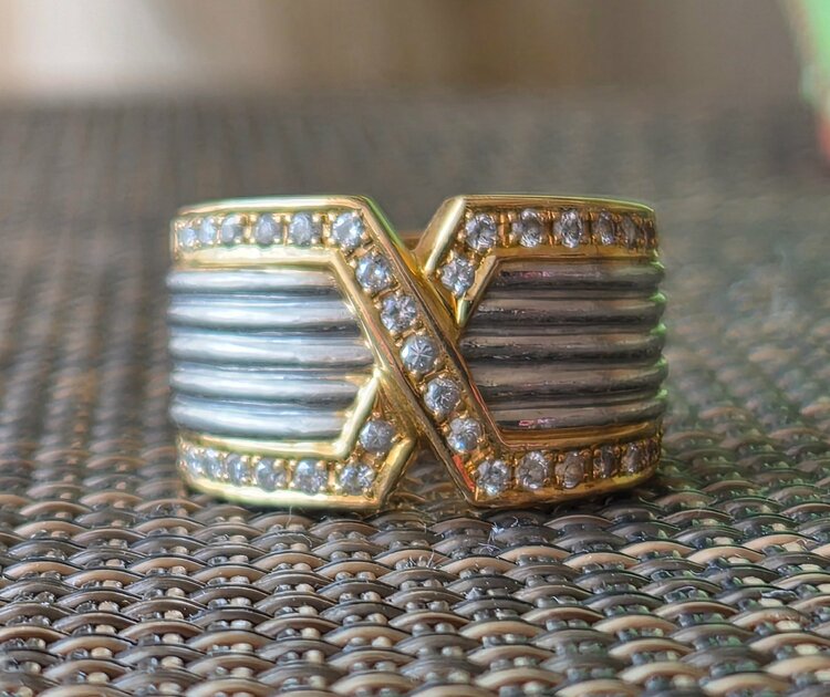 18金 プラチナリング（金・貴金属）の商品画像 - 査定依頼日：2026年4月11日 - 最高査定価格：400,000円