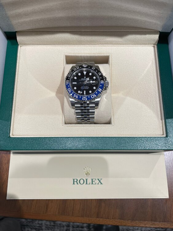 GMTマスター（高級時計）の商品画像 - 査定依頼日：2025年5月22日 - 最高査定価格：2,620,000円