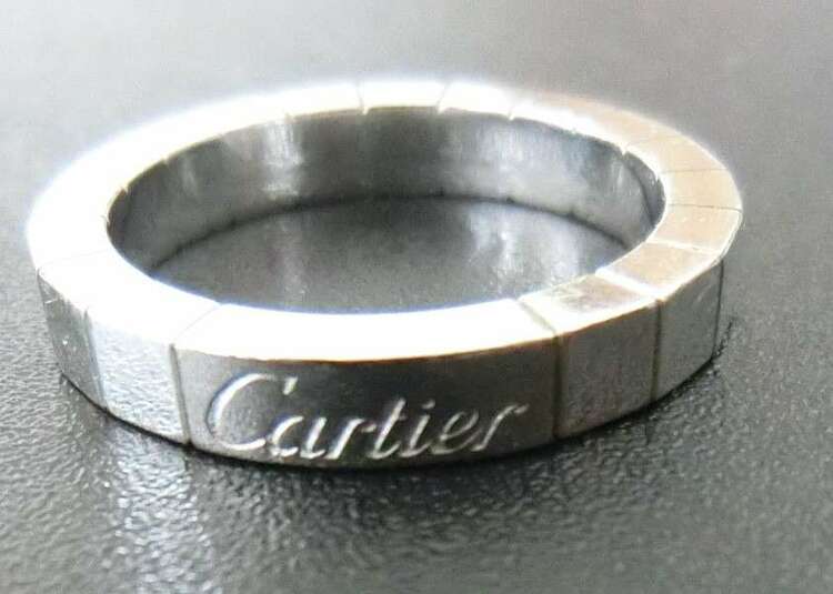 カルティエ ラニエール リング ホワイトゴールド（金・貴金属）の商品画像 - 査定依頼日：2025年2月6日 - 最高査定価格：50,000円