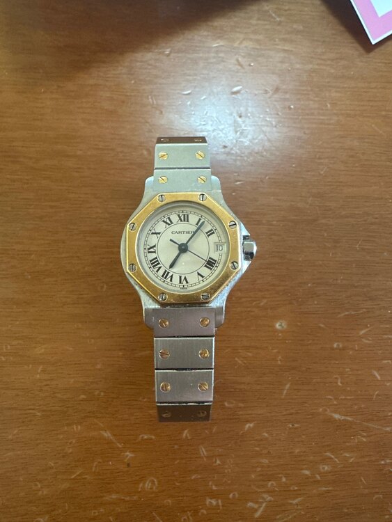 カルティエ サントス オ（高級時計）の商品画像 - 査定依頼日：2025年4月3日 - 最高査定価格：145,000円