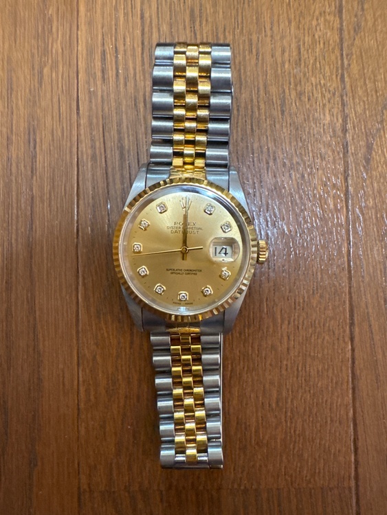 ロレックス デイトジャスト 1623（高級時計）の商品画像 - 査定依頼日：2026年3月10日 - 最高査定価格：1,200,000円