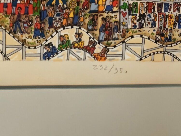 ジェームスリジィ3Dシルクスクリーン私を野球に連れてって額縁付89c×113cm（美術品・骨董品）の商品画像 - 査定依頼日：2026年8月6日 - 最高査定価格：3,000円