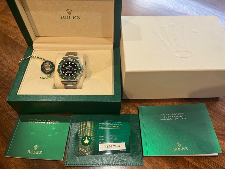 ロレックス サブマリーナー 126610k（高級時計）の商品画像 - 査定依頼日：2025年7月11日 - 最高査定価格：2,250,000円