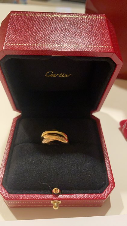 カルティエ　トリニティリング（金・貴金属）の商品画像 - 査定依頼日：2023年7月27日 - 最高査定価格：60,000円