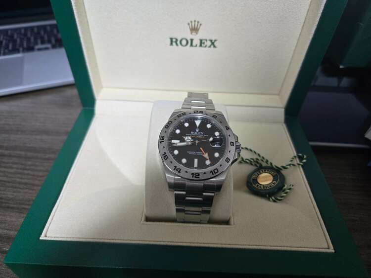 ロレックス エクスプローラー （高級時計）の商品画像 - 査定依頼日：2025年1月18日 - 最高査定価格：1,280,000円