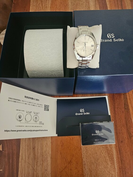 セイコー グランドセイコー SBGA373（高級時計）の商品画像 - 査定依頼日：2026年4月13日 - 最高査定価格：350,000円