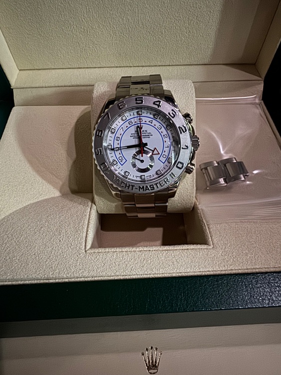 ロレックス ヨットマスター 11668（高級時計）の商品画像 - 査定依頼日：2025年8月22日 - 最高査定価格：4,050,000円