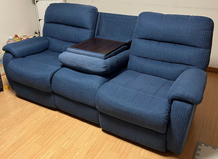 商品コード1131050 商品名3Pソファビリーバー2 ヌノ YL-BL（家具・寝具）の商品画像 - 査定依頼日：2025年4月15日 - 最高査定価格：15,000円