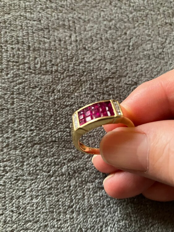 ルビーリング（金・貴金属）の商品画像 - 査定依頼日：2025年4月11日 - 最高査定価格：68,000円