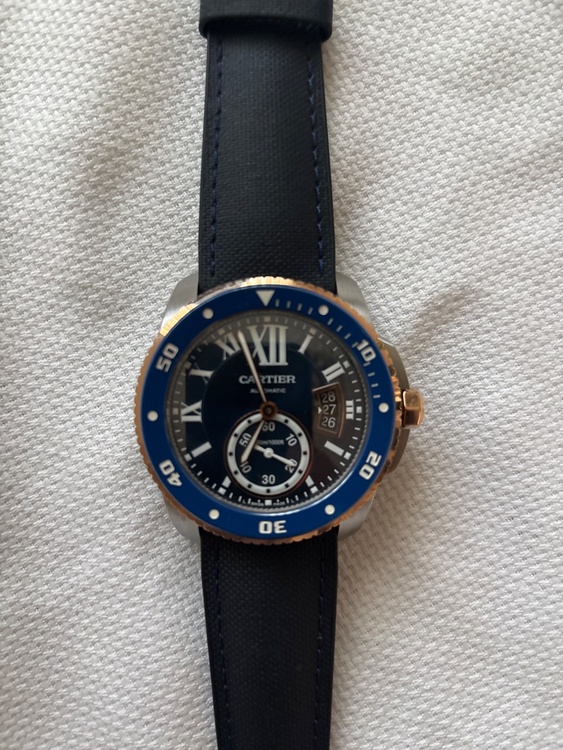 カルティエ　サントス　カリブルダイバー（高級時計）の商品画像 - 査定依頼日：2026年4月3日 - 最高査定価格：850,000円