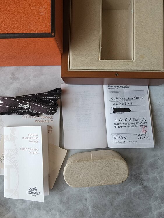 HERMES クリッパーナクレベガル12Pダイヤ（高級時計）の商品画像 - 査定依頼日：2026年8月18日 - 最高査定価格：65,000円