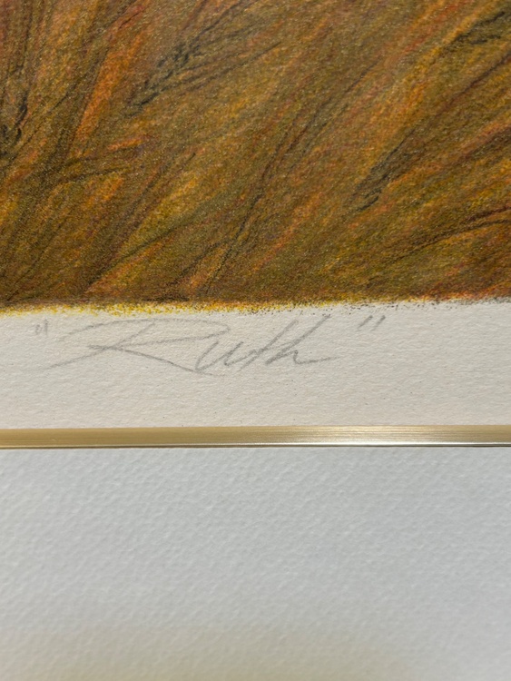 作者： Lucien Krief 、タイトル：Ruth 160/250（美術品・骨董品）の商品画像 - 査定依頼日：2026年2月18日 - 最高査定価格：100,000円