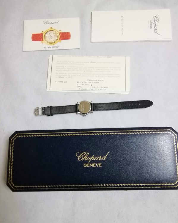 ショパール　ハッピースポーツダイヤモンド（高級時計）の商品画像 - 査定依頼日：2025年3月21日 - 最高査定価格：90,000円