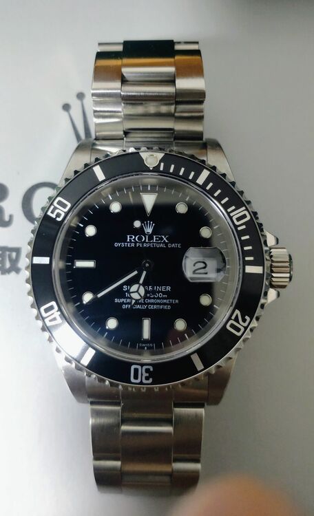 ロレックス サブマリーナー （高級時計）の商品画像 - 査定依頼日：2025年9月15日 - 最高査定価格：1,300,000円