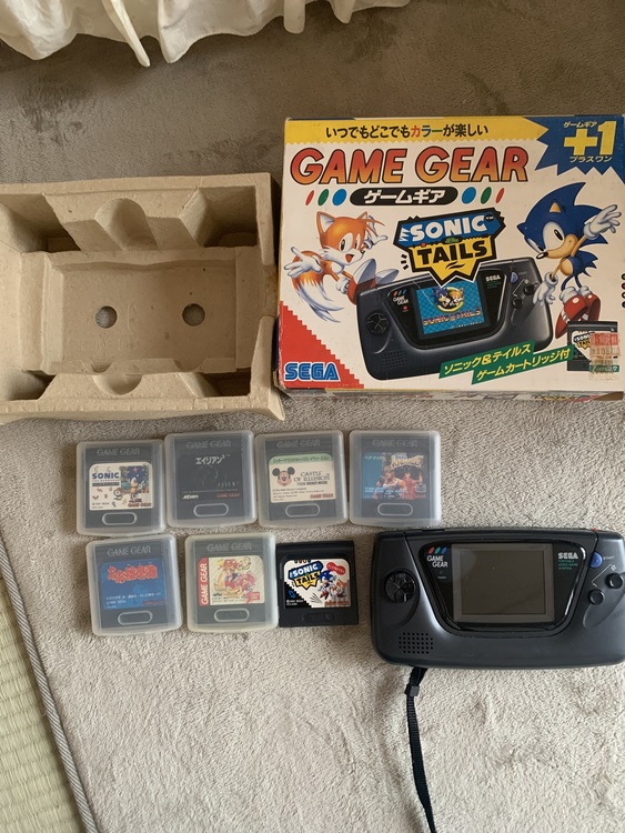 ゲームギア（ゲーム機本体・ゲームソフト）の商品画像 - 査定依頼日：2021年6月26日 - 最高査定価格：1,640円
