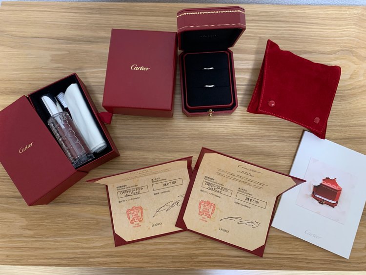 カルティエ1895ソリテール　他（宝石）の商品画像 - 査定依頼日：2023年5月31日 - 最高査定価格：155,000円