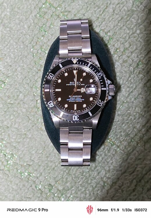 ロレックス サブマリーナー 1661（高級時計）の商品画像 - 査定依頼日：2026年3月22日 - 最高査定価格：1,500,000円