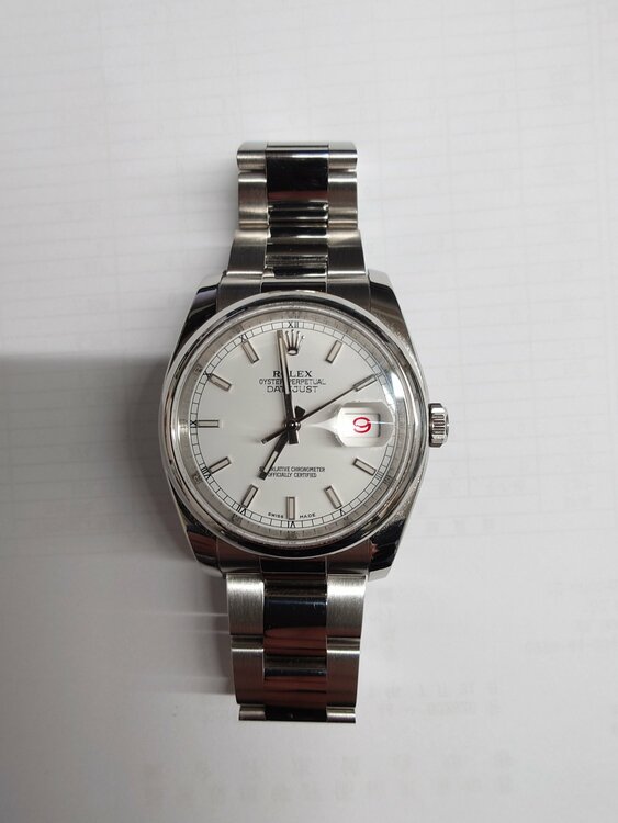 ロレックス デイトジャスト 11620（高級時計）の商品画像 - 査定依頼日：2026年2月11日 - 最高査定価格：1,200,000円