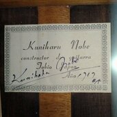 Kuniharu Nobe 1968年製　1969年　2本　メンテ済み（ピアノ・楽器・PA機材）の商品画像 - 査定依頼日：2026年10月1日 - 最高査定価格：60,000円
