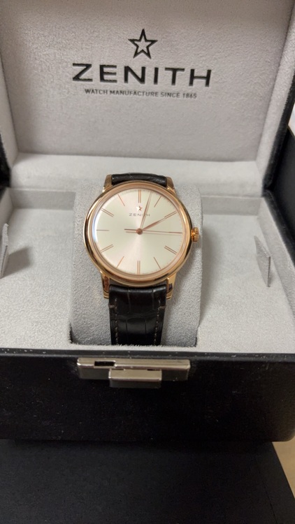 ゼニス エリート 39093（高級時計）の商品画像 - 査定依頼日：2025年6月24日 - 最高査定価格：610,000円