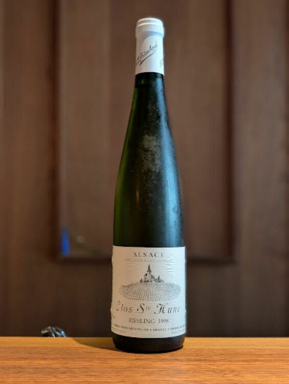 1998 Riesling Clos St Hune / Trimbach（お酒）の商品画像 - 査定依頼日：2025年7月23日 - 最高査定価格：30,000円