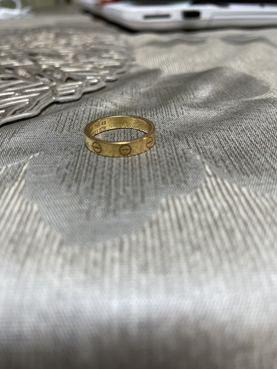 カルティエラブリング（金・貴金属）の商品画像 - 査定依頼日：2022年4月13日 - 最高査定価格：50,000円