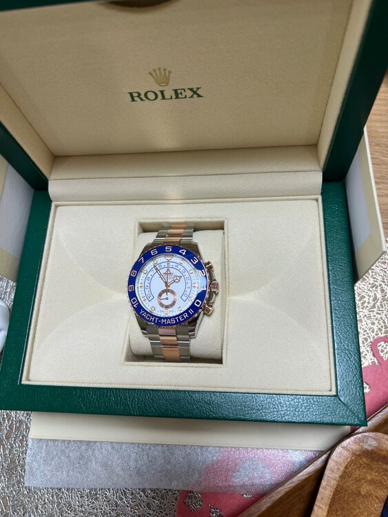ロレックス ヨットマスター ろ（高級時計）の商品画像 - 査定依頼日：2025年5月25日 - 最高査定価格：2,950,000円