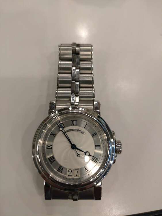 ブレゲ マリーン 5817st（高級時計）の商品画像 - 査定依頼日：2025年4月27日 - 最高査定価格：1,150,000円