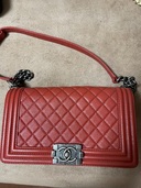 ボーイシャネル　レッド（ブランドバッグ）の商品画像 - 査定依頼日：2025年11月5日 - 最高査定価格：262,000円