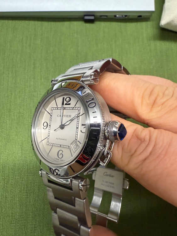 カルティエ パシャ カルティエ CARTIER W31080M7 パシャ シータイマー デイト 自動巻き メンズ _894266（高級時計）の商品画像 - 査定依頼日：2025年10月29日 - 最高査定価格：280,000円
