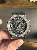 ウブロ クラシックフュージョン （高級時計）の商品画像 - 査定依頼日：2024年11月26日 - 最高査定価格：1,200,000円