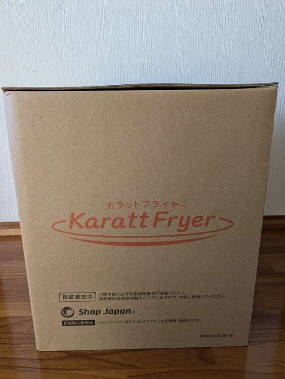 カラットフライヤー（家電）の商品画像 - 査定依頼日：2024年12月21日 - 最高査定価格：1,200円