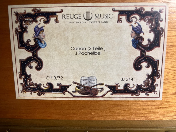 リュージュ　オルゴール　72弁（美術品・骨董品）の商品画像 - 査定依頼日：2026年4月2日 - 最高査定価格：50,000円