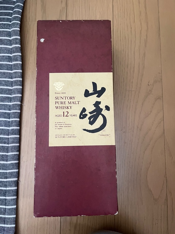 山崎12年（お酒）の商品画像 - 査定依頼日：2026年7月3日 - 最高査定価格：22,000円